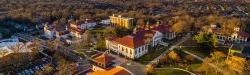 Campus aerial shot